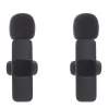 میکروفن بی سیم دوتایی (دوبل) یقه ای K9 Type C wireless microphone