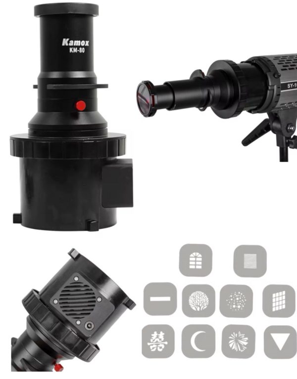 اسنوت اپتیکال لنزدار Optical Snoot lens Kamox