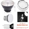 کاسه استاندارد 7اینچ دیاموند Diamond Reflector Bowens Mount with Diffuser