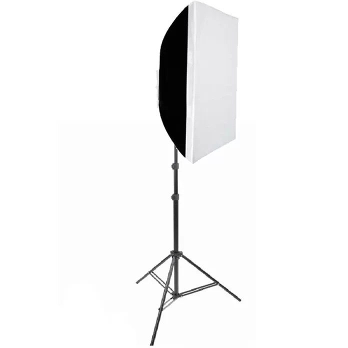 نور ثابت ۵ لامپ به همراه سافت باکس و پایه