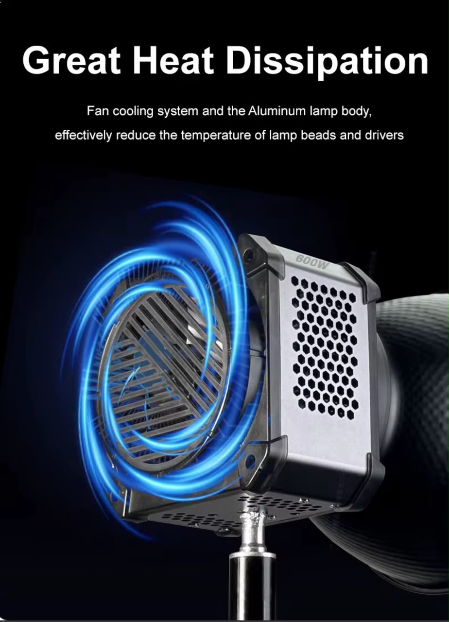 ویدیو لایت 600 وات دياموند Diamond 600W LED COB Video Light